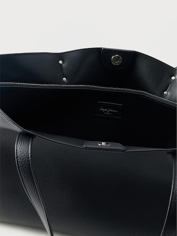 Pepe Jeans Shopper táska 'AUDREY SCRIPT' - fekete