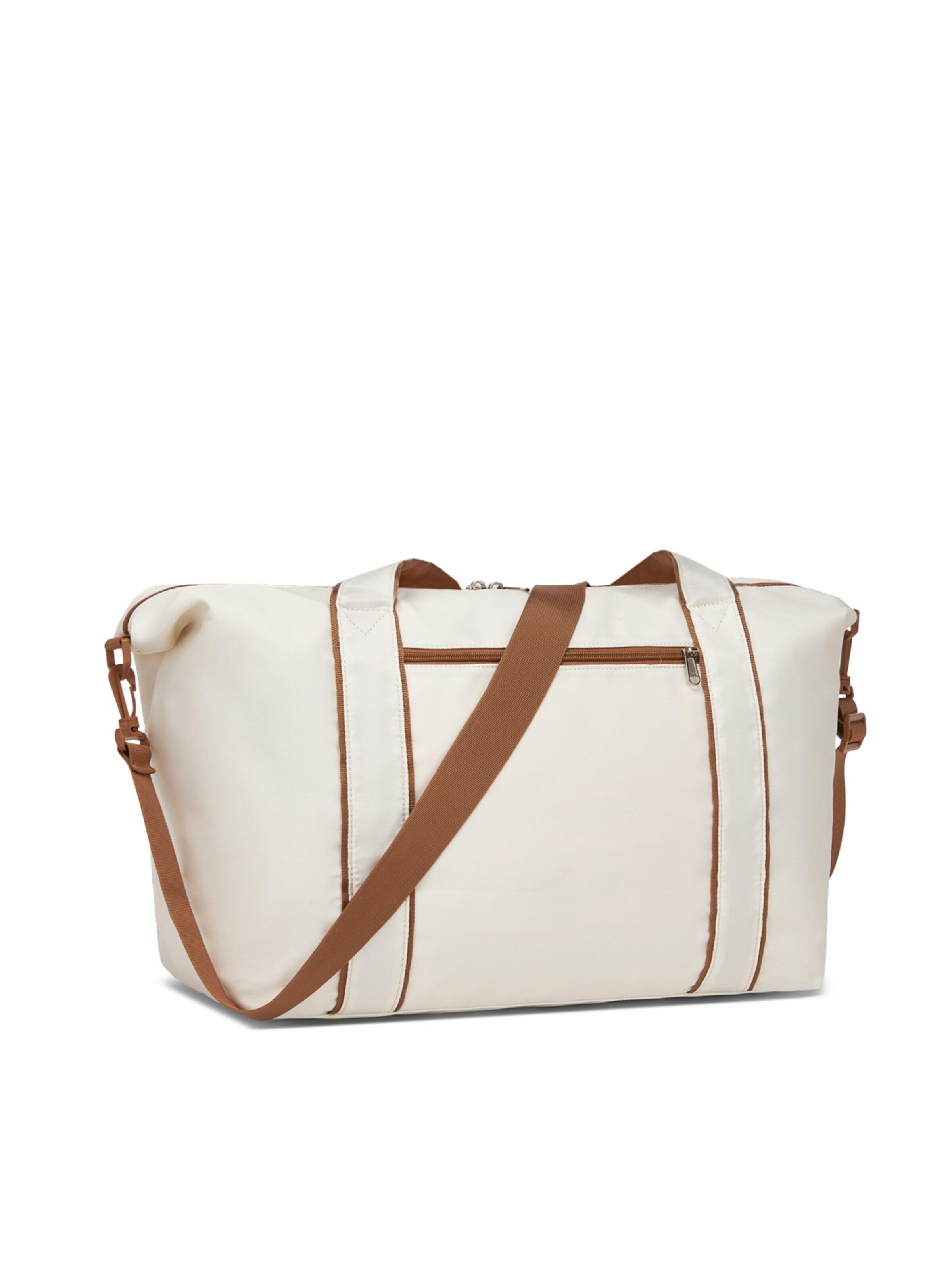 Kono Travel Bag in White: front