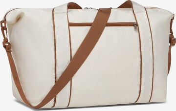 Kono Travel Bag in White: front