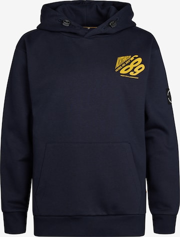 Petrol Industries Sweatshirt in Blauw: voorkant