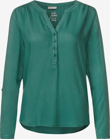 STREET ONE Blouse in Green: front