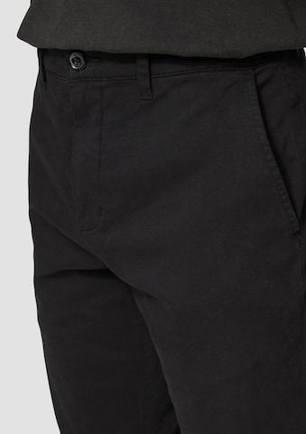 Coupe slim Pantalon QS en noir