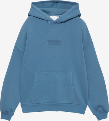 Pull&BearSweater majica - plava boja: prednji dio