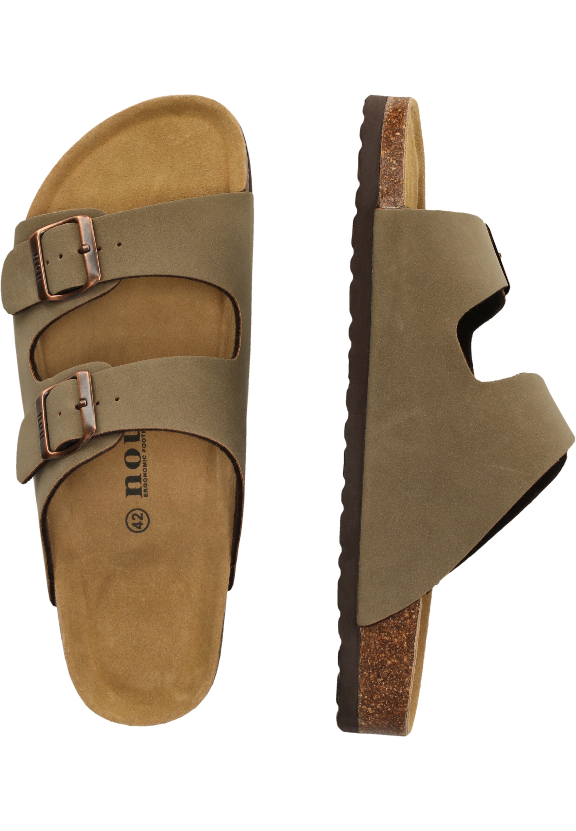 NOU Pantolette in Braun