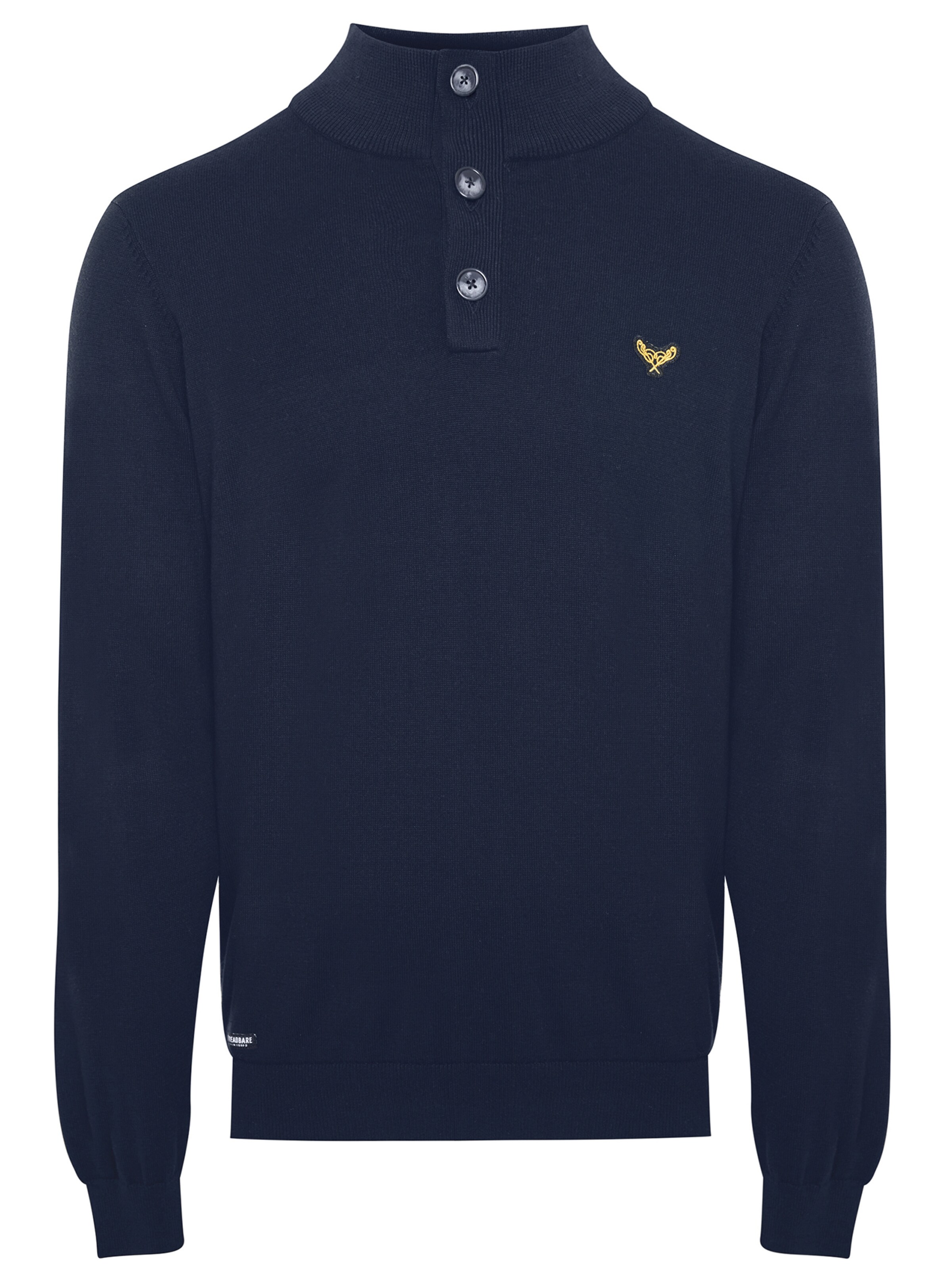 Threadbare Sweater 'Hawke' in Blue: front