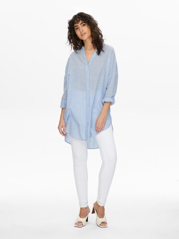 JDY Blouse 'Oma' in Blauw