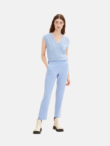 TOM TAILOR Regular Hose 'Mia' in Blau