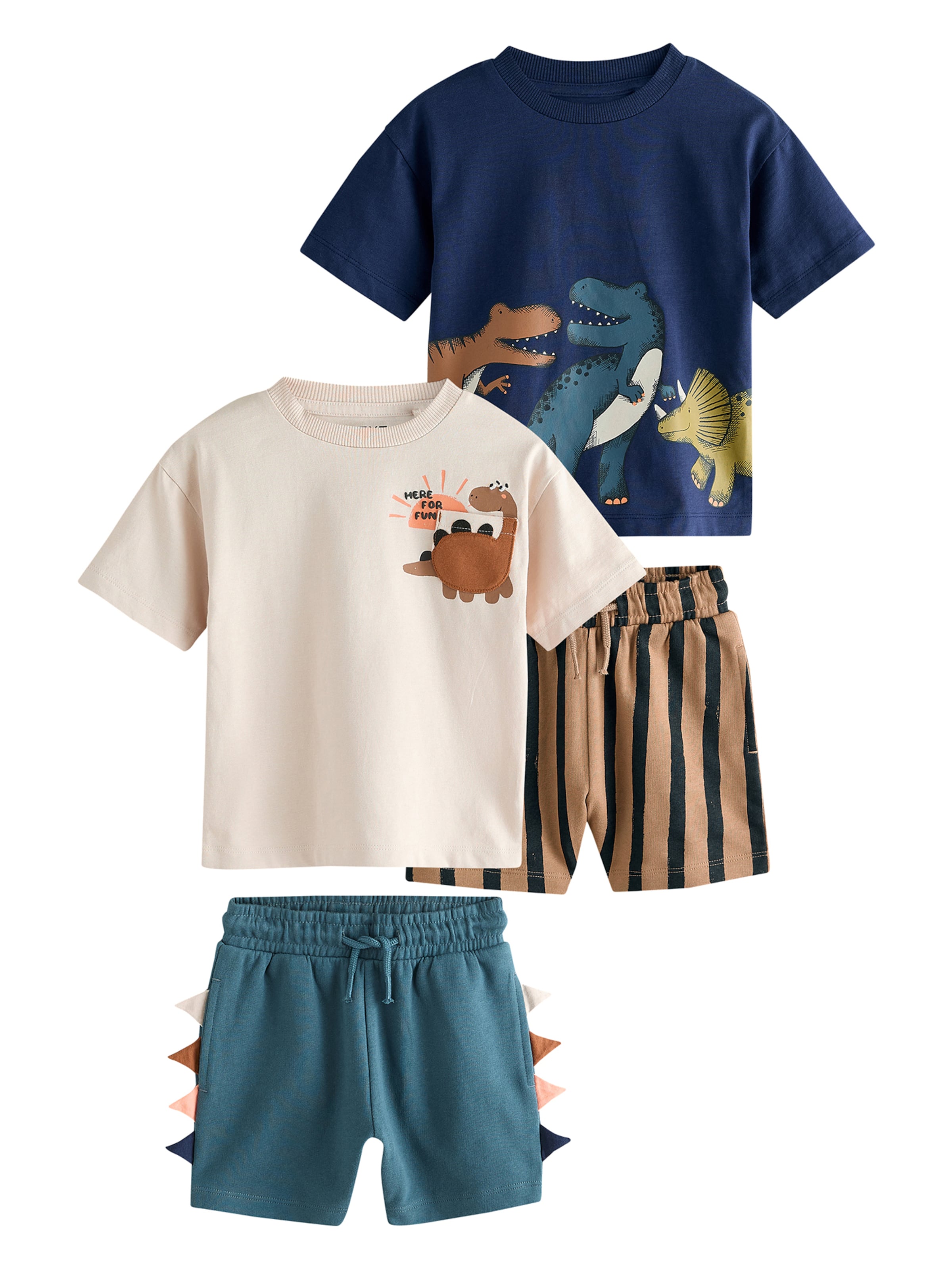 Next Комплект в бежово: отпред