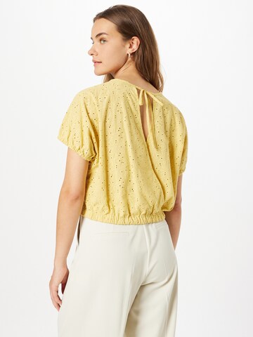 Madewell Bluse 'ALMA' in Gelb