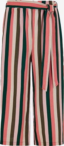 Wide Leg Pantalon Apricot en mélange de couleurs : devant
