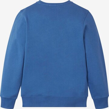 TOM TAILOR Sweatshirt in Blue