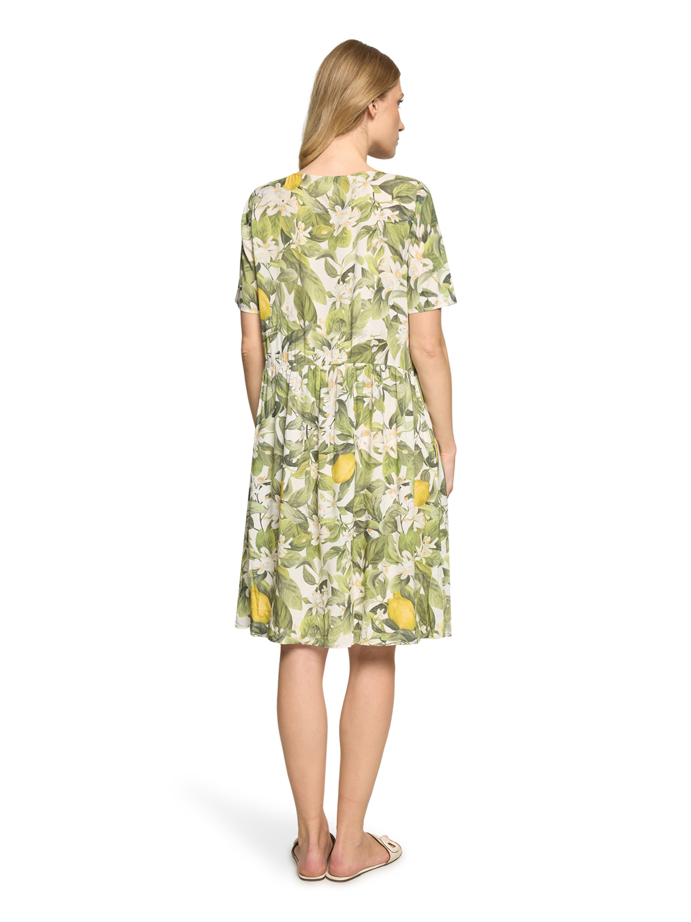 Cartoon Cocktailjurk in Wit