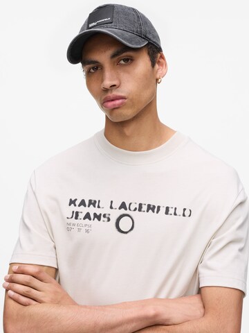 Șapcă de la KARL LAGERFELD JEANS pe gri: față