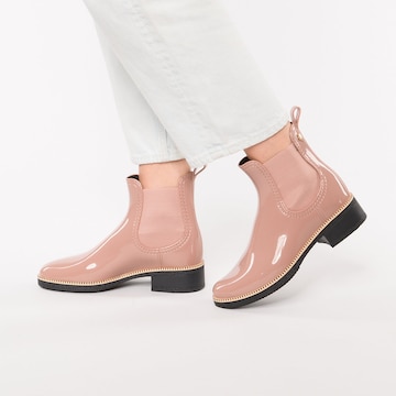 Bottes en caoutchouc LEMON JELLY en rose : devant