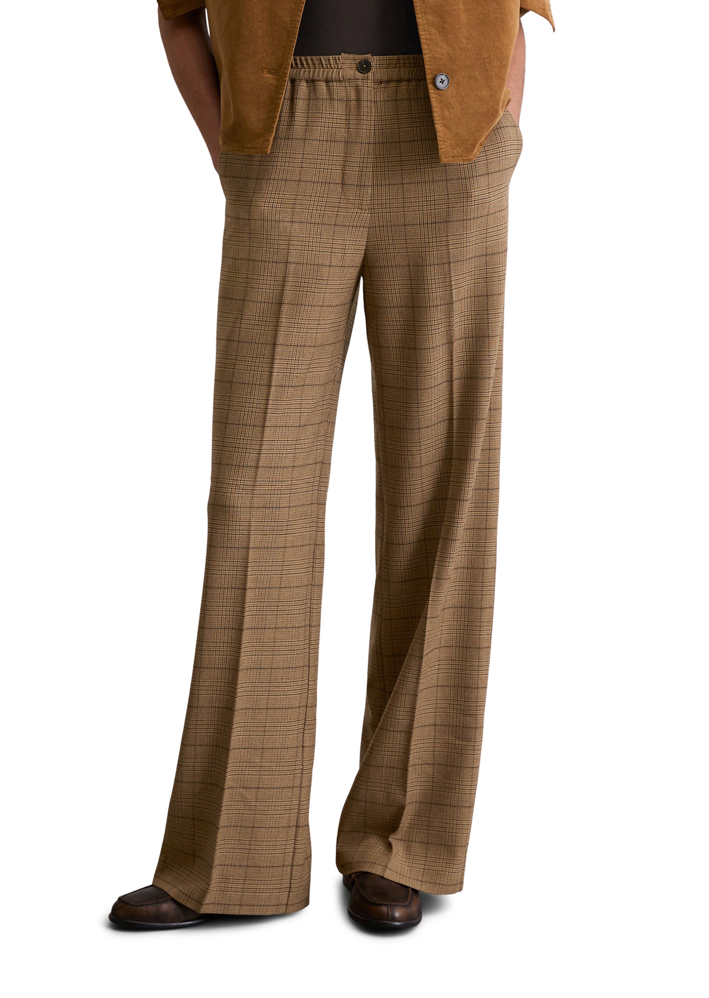 Marc O'Polo Loose fit Pants in Beige: front