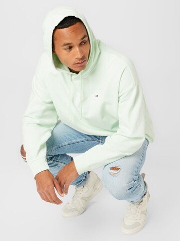 Sweat-shirt Tommy Jeans en vert