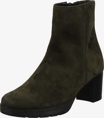 Bottines GABOR en vert : devant