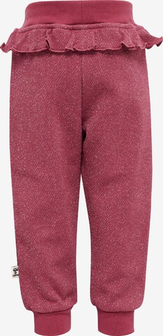 Effilé Pantalon 'Sally' Hummel en rouge