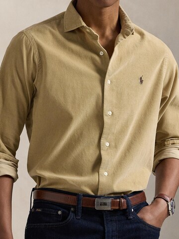 Polo Ralph Lauren Regular fit Button Up Shirt in Beige