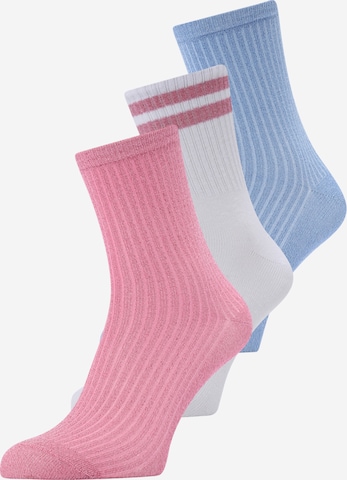 Chaussettes ONLY en bleu : devant