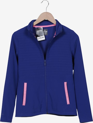 UNDER ARMOUR Jacke XS in Blau: Vorderseite