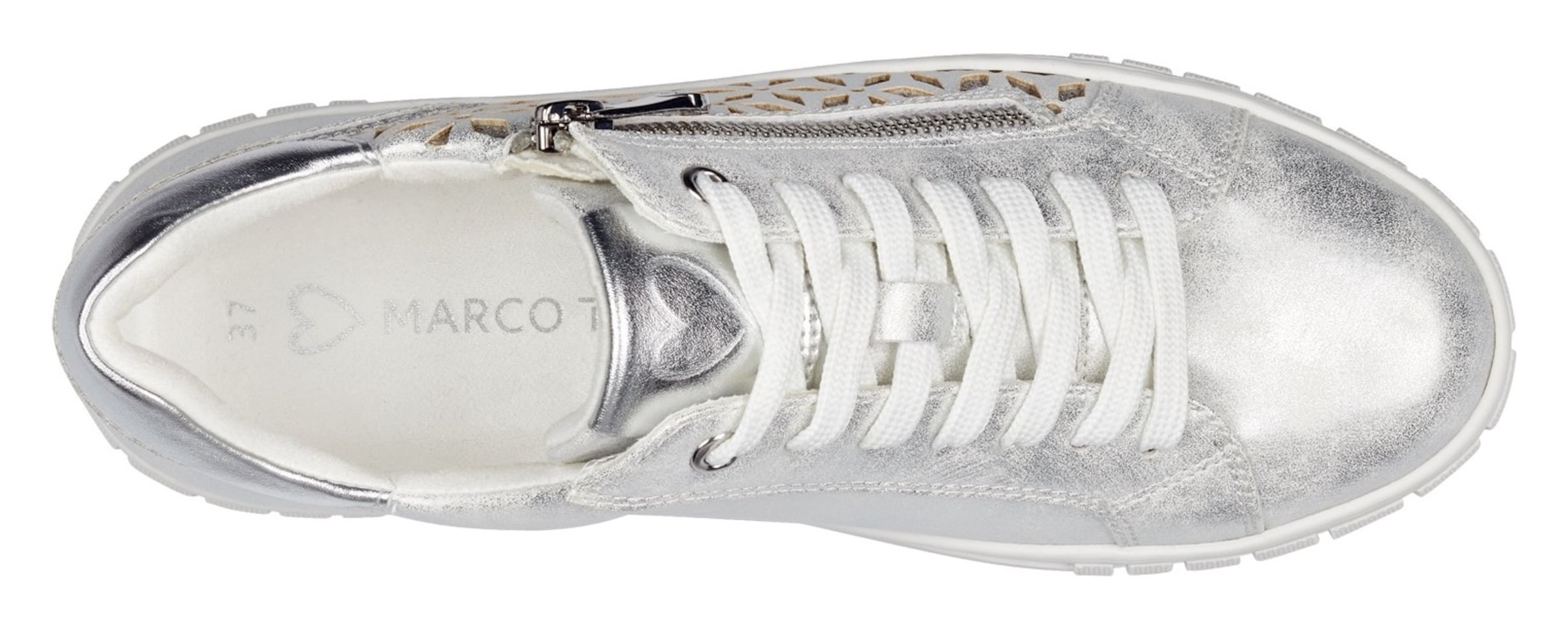 MARCO TOZZI Sneakers laag in Grijs