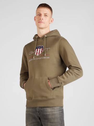 GANT Sweatshirt in Grün: predná strana