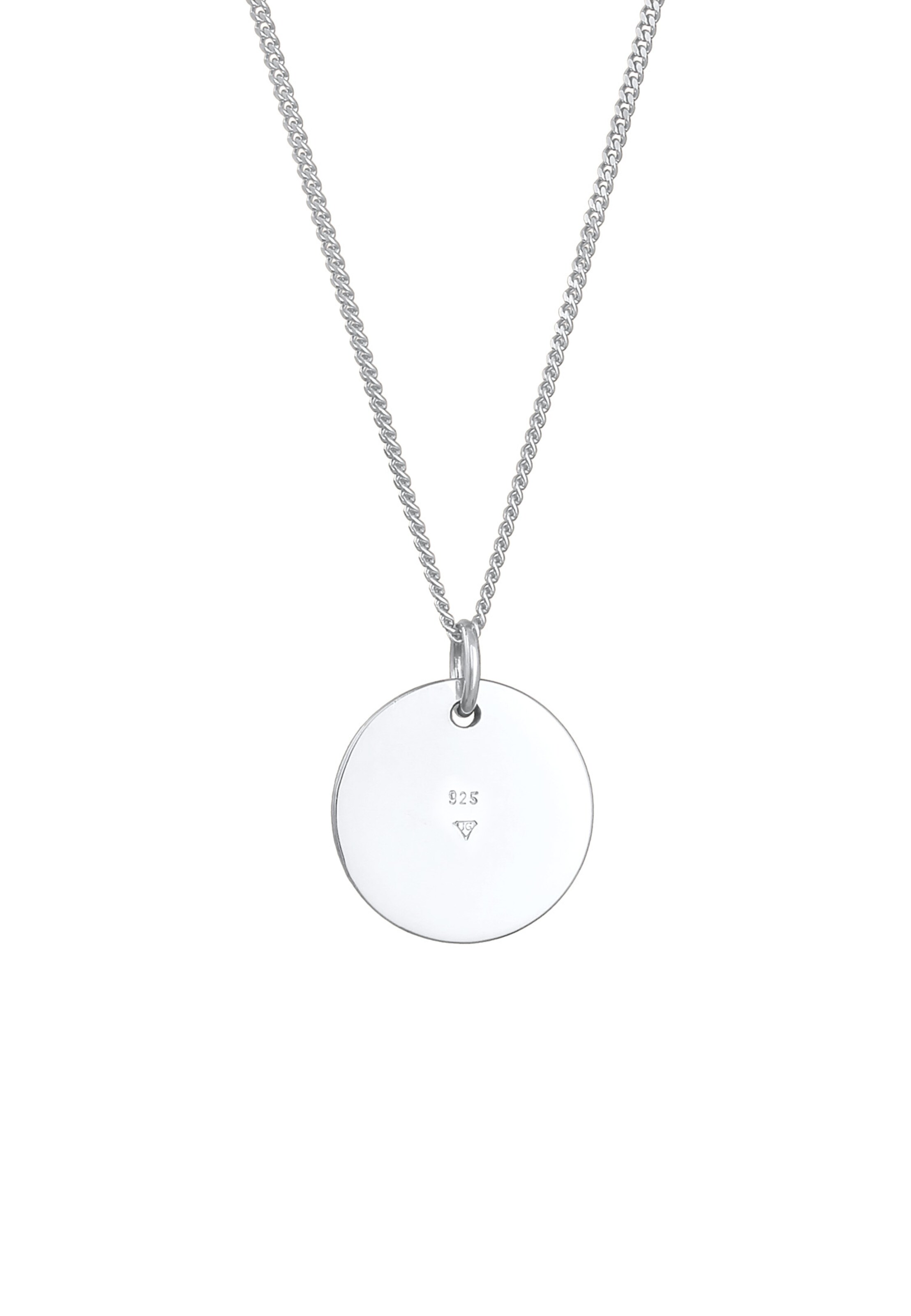 Chaîne 'Geo, Plättchen' ELLI en argent