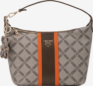 19V69 ITALIA Skuldertaske 'Marca' i beige: forside