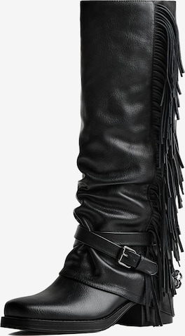 Bershka Cowboy saappaat värissä musta: etupuoli