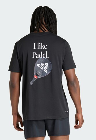 ADIDAS PERFORMANCE Funktionsshirt in Schwarz: Vorderseite