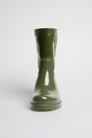 Soccx Regenstiefel mit Logo-Prägung in Grün