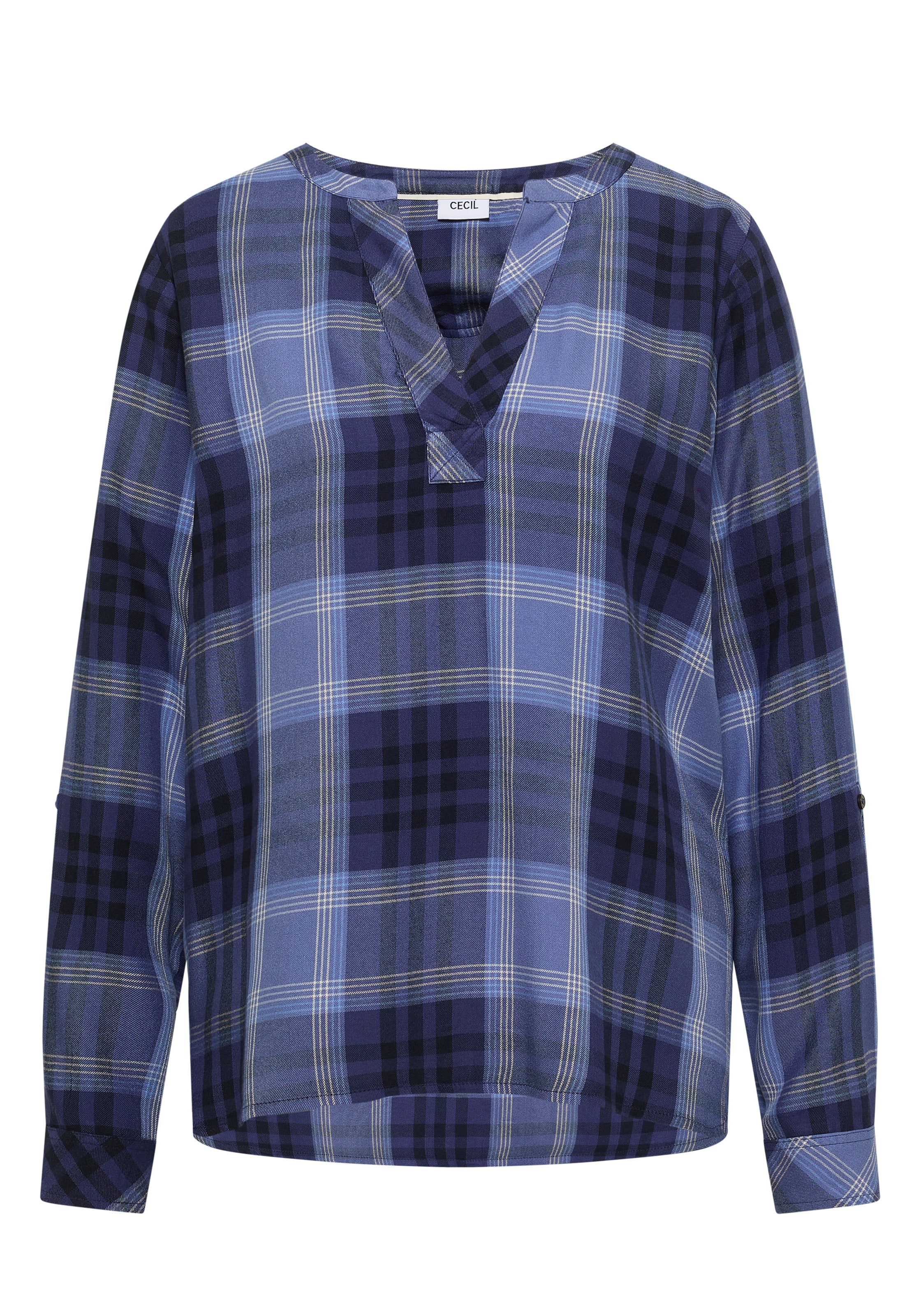 CECIL Blouse in Blue: front
