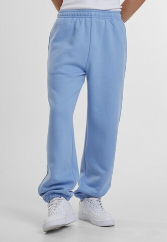 Tapered Pantaloni 'Fluffy' di Urban Classics in blu: frontale
