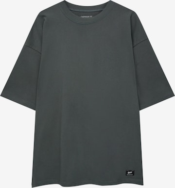 Tricou de la Pull&Bear pe verde: față