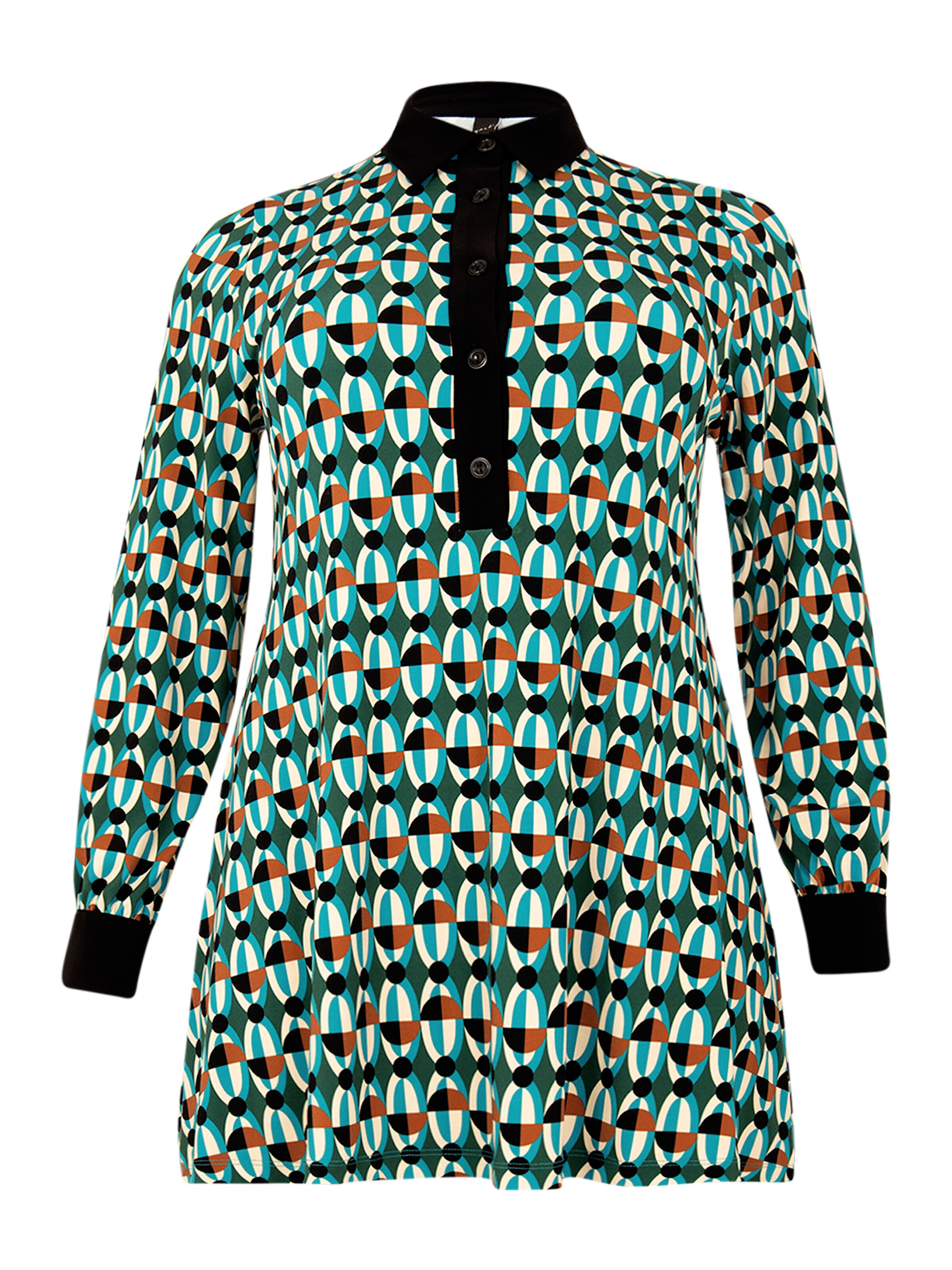 YOEK Tunic in Mixed colours: front