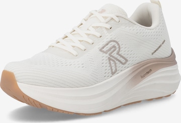 Baskets basses ' W4101 ' Rieker Sport en blanc : devant
