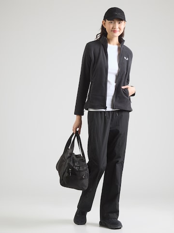 Jachetă  fleece funcțională 'TAUNUS 200' de la JACK WOLFSKIN pe negru