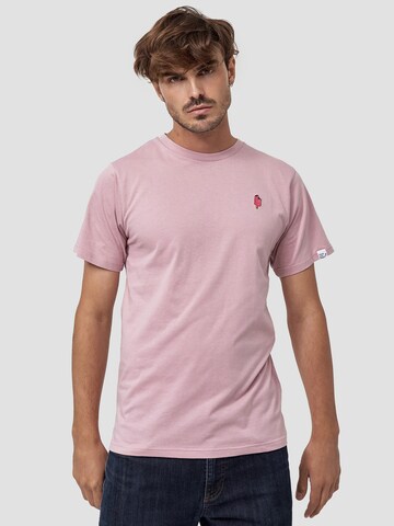 Mikon Shirt 'Eis' in Pink: front