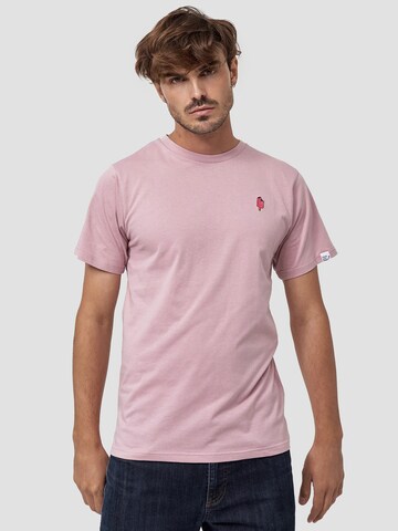 Mikon T-Shirt 'Eis' in Pink: predná strana