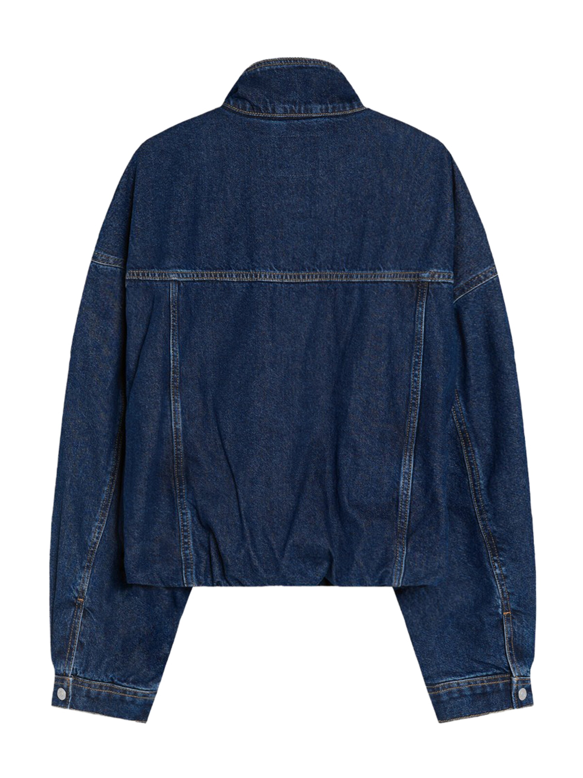 Bershka Between-season jacket in Blue