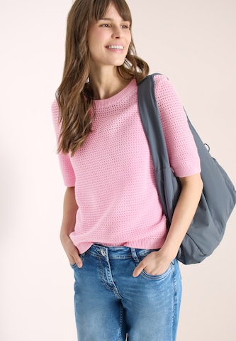 CECIL Pullover in Pink: Vorderseite