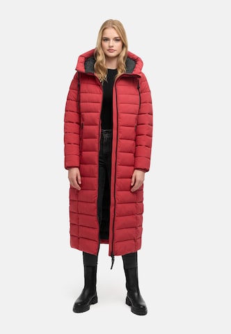 Cappotto invernale 'Vanillawolke 14' di NAVAHOO in rosso: frontale