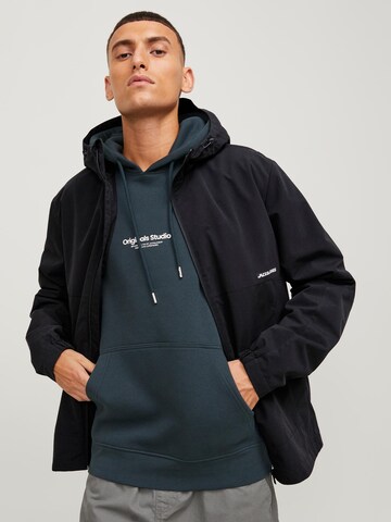 JACK & JONES Overgangsjakke 'Alex' i sort