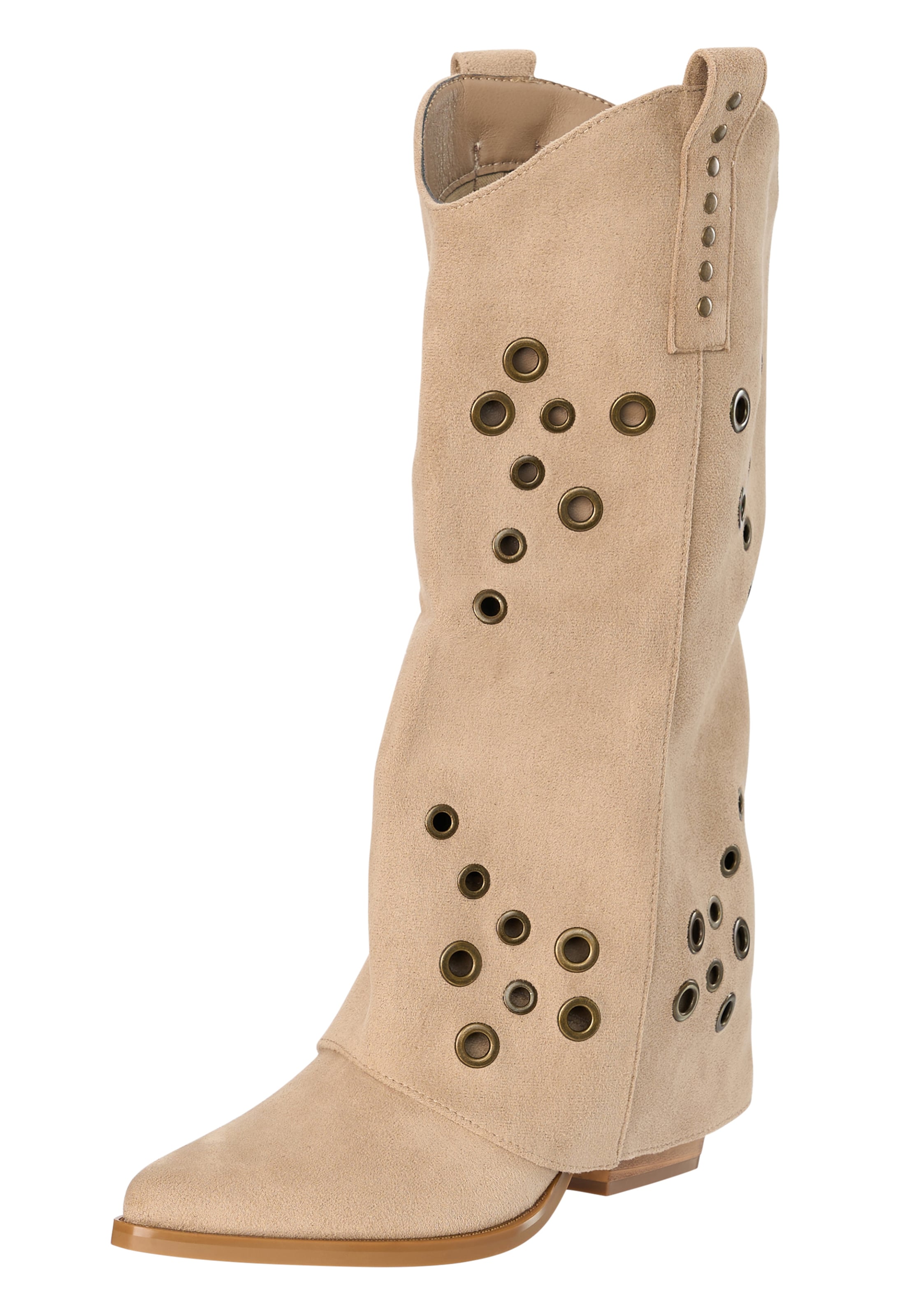 Bottes de cowboy Salinyang en vert : devant