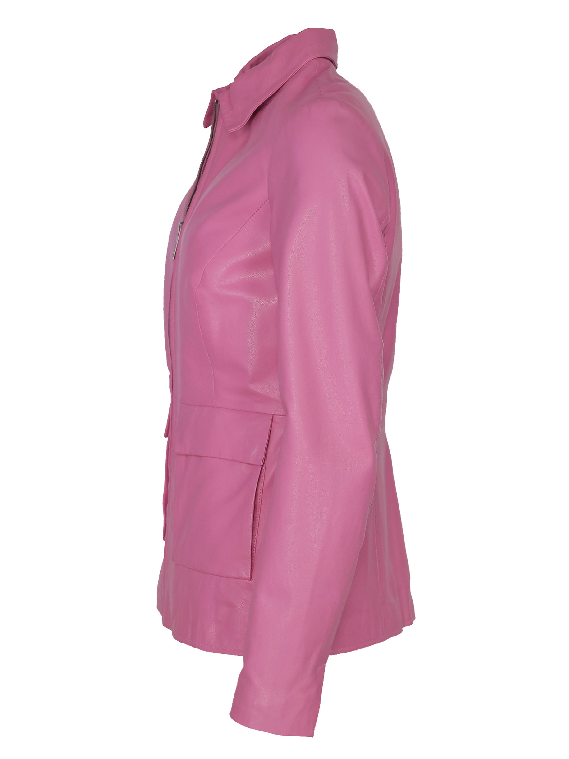 JCC Lederjacke in Pink