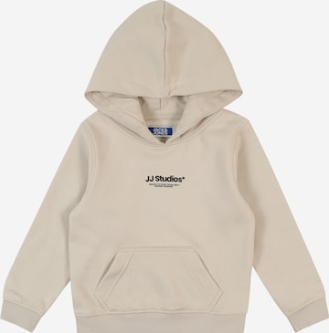 JACK & JONES MINI Sweatshirt 'JJESoho' in Beige: front