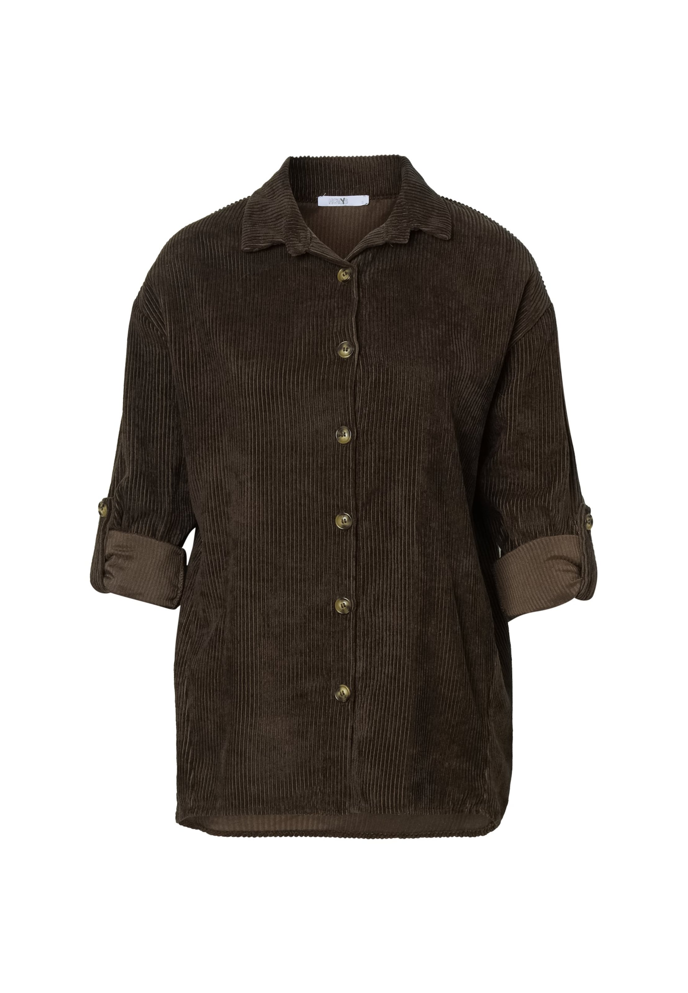 Hailys - Blusa 'Ro44bina' en marrón: frente