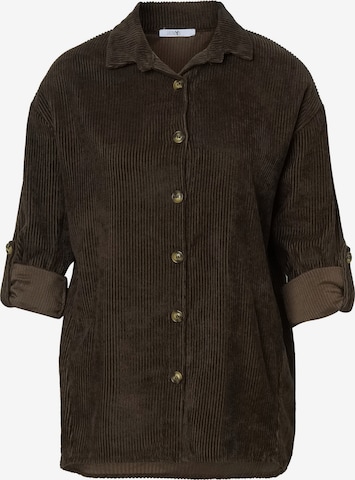 Hailys Bluse 'Ro44bina' in Braun: Vorderseite