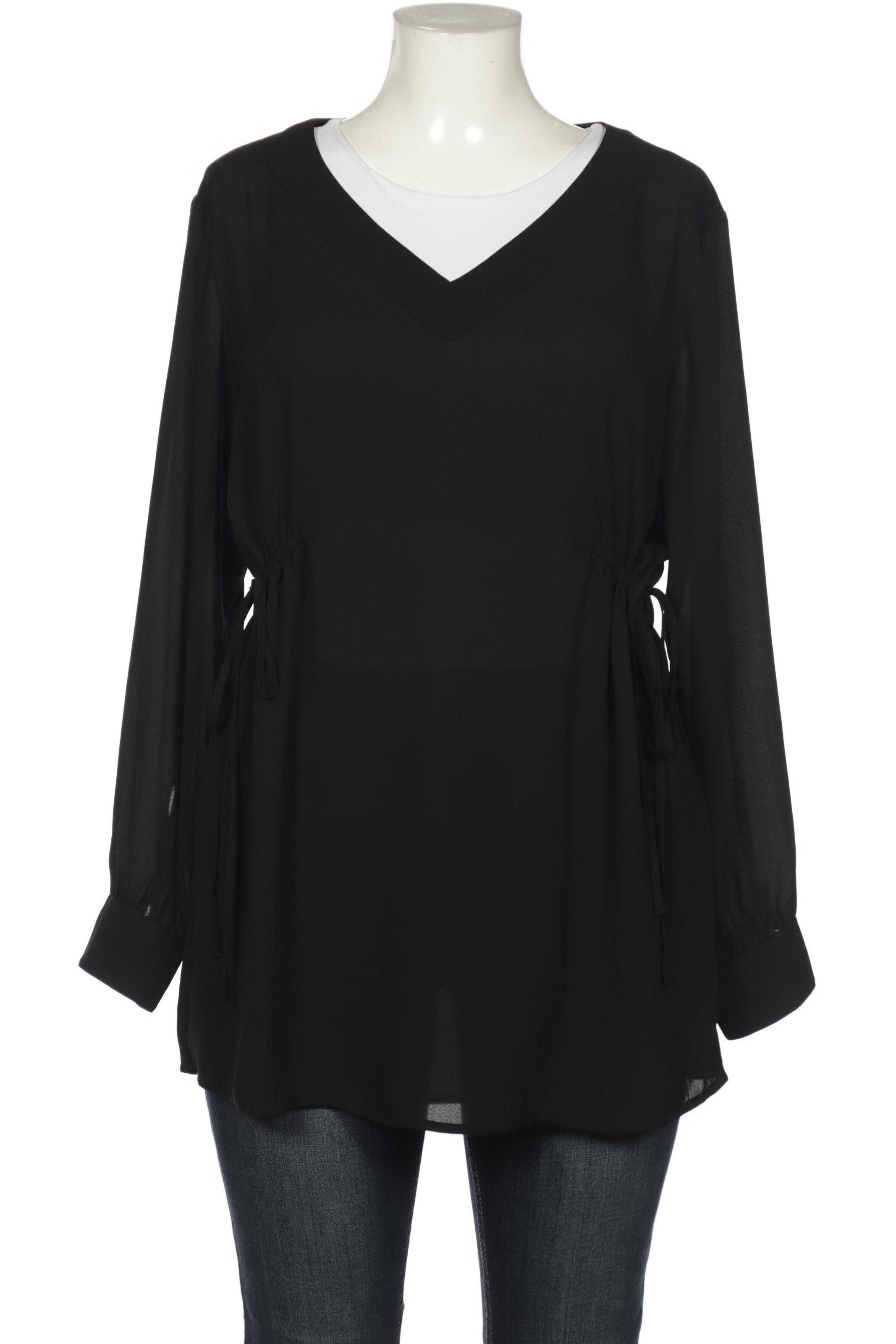 TRIANGLE Blouse & Tunic in XL in Black: front